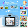 yoyo - Kids Digital Camera w/ 2.0' Screen 12MP 1080P FHD Video Camera 4X Digital Zoom Games