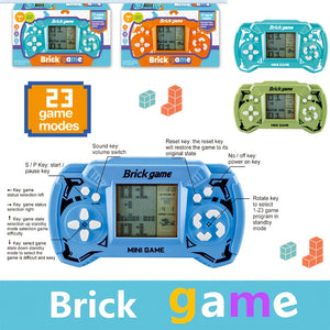 oh my god - Brick Game Mini Handheld Game Machine Classic Children's Game Console Boys And Girls Children's Toys