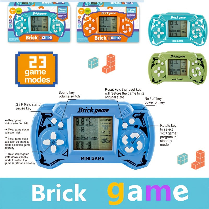 oh my god - Brick Game Mini Handheld Game Machine Classic Children's Game Console Boys And Girls Children's Toys