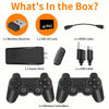 oh my god - Wireless Retro Game Console- Plug & Play Video TV Game Stick With 10000+ Games Built-in- 64G- 9 Emulators- 4K HDMI Output For TV With Dual 2.4G Wireless Controllers