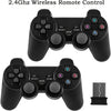 oh my god - Wireless Retro Game Console- Plug & Play Video TV Game Stick With 10000+ Games Built-in- 64G- 9 Emulators- 4K HDMI Output For TV With Dual 2.4G Wireless Controllers