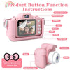 oh my god - Kids Selfie Camera-  Kids Camera Toys For 3-12 Year Old Boys/Girls- Kids Digital Camera With Video- Christmas Birthday Festival Gifts For Kids - 32GB SD Card