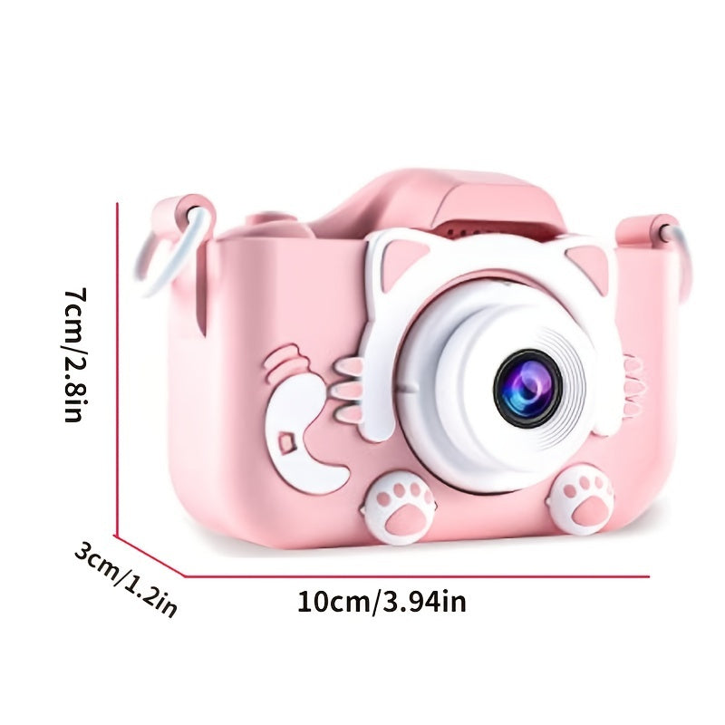 oh my god - Kids Selfie Camera-  Kids Camera Toys For 3-12 Year Old Boys/Girls- Kids Digital Camera With Video- Christmas Birthday Festival Gifts For Kids - 32GB SD Card