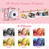 oh my god - Kids Selfie Camera-  Kids Camera Toys For 3-12 Year Old Boys/Girls- Kids Digital Camera With Video- Christmas Birthday Festival Gifts For Kids - 32GB SD Card