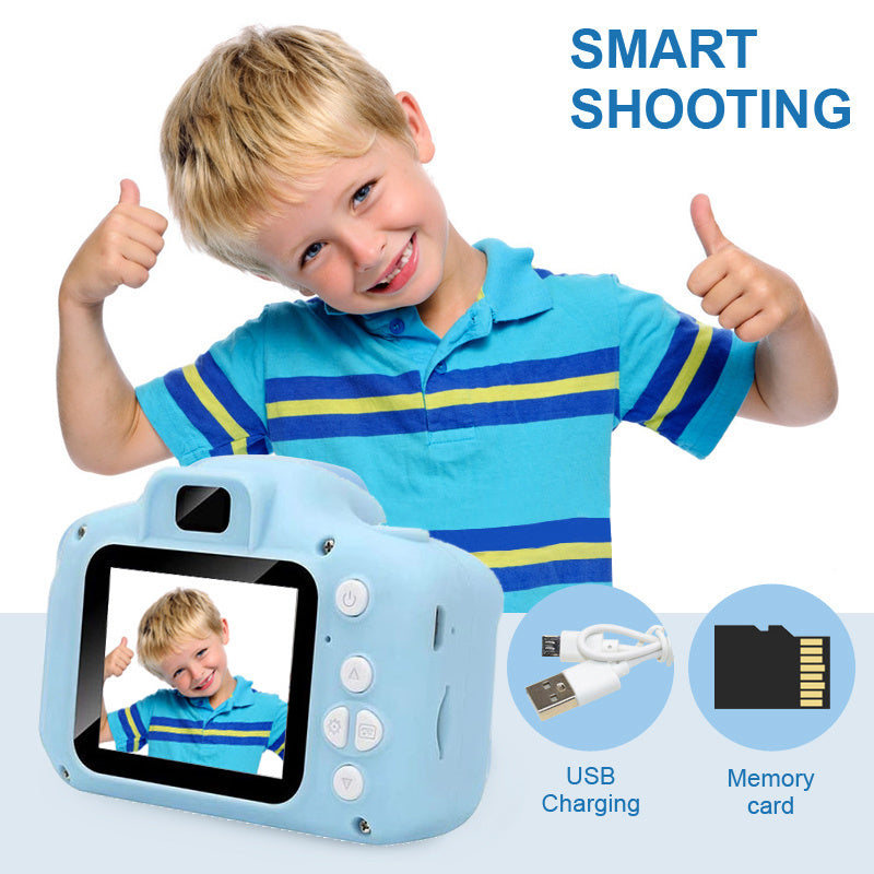 oh my god - Children's Digital Camera Can Take Pictures And Read Cards Small Student Portable Toy Camera Girl Birthday Gift Christmas- Kids Digital Camera with 32G sdcard