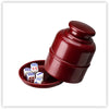 Department Store - 1pc Dice & Dice Cup Set; Bar Sieve Thickened Combination With Bottom Holder; Outdoor Table Game Accessories