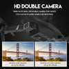 oh my god - E88 RC Drone WIFI FPV Drone With HD Dual Camera Height Hold RC Foldable Quadcopter Helicopter Drone Gift Toys With 3 Battery