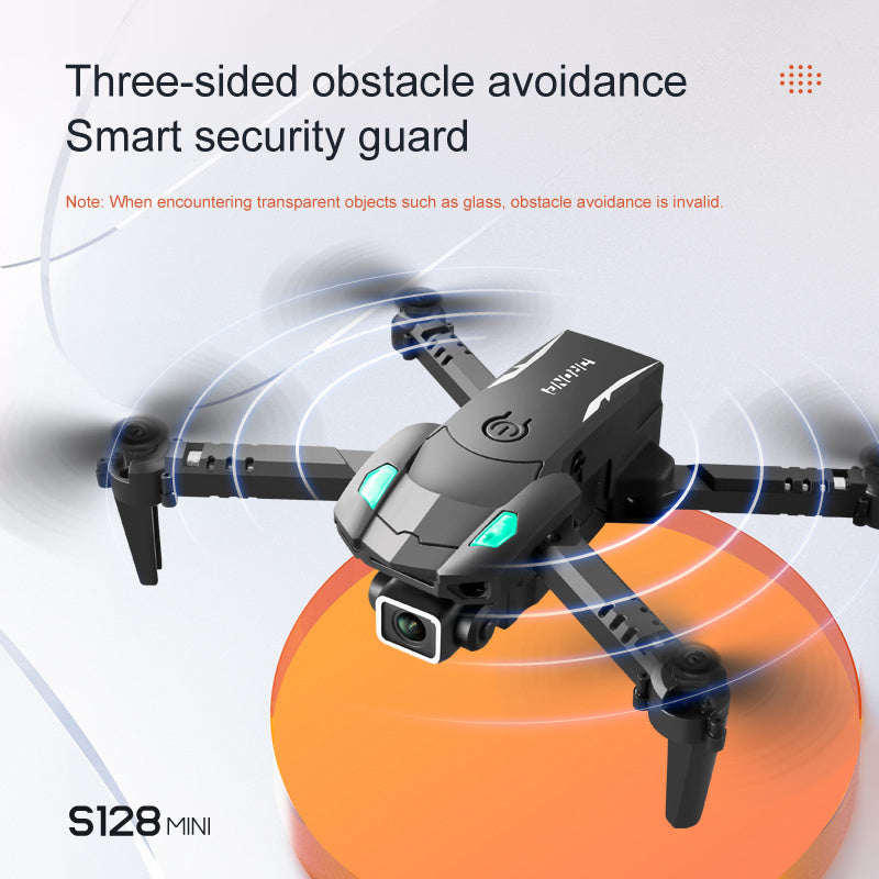 oh my god - Mini Quadcopter Professional RC Drone HD Camera Three-sided Obstacle Avoidance Air Pressure Fixed Height Foldable Toys