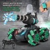 oh my god - 1pc 2.4G Water Bomb RC Tank RC CAR Shoots Toys For Boys- Tracked Vehicle Remote Control War Tanks- Radiocontrol Birthday Gifts Holiday Gifts Memorial Day Gift With Tail Gas Spray Ambient Light