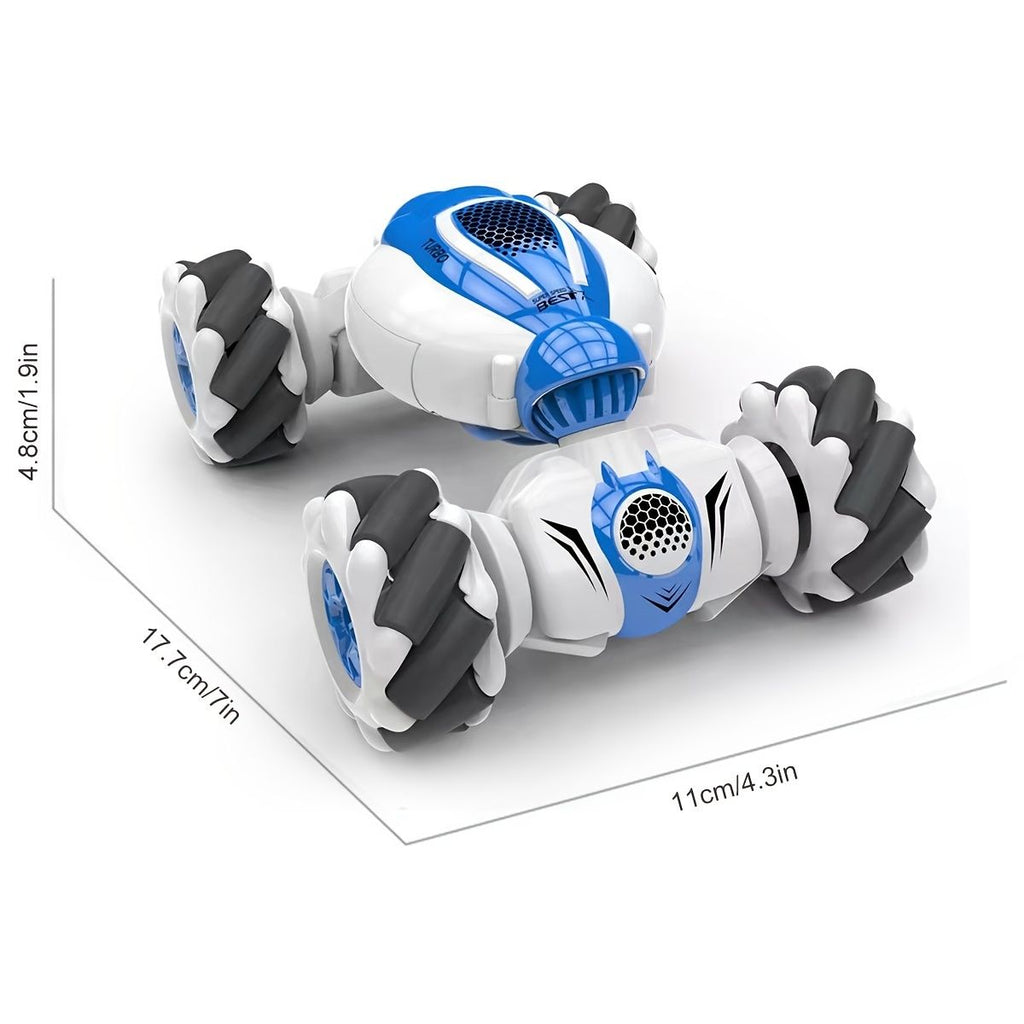 Department Store - Remote Control Car Toy; 360Â° Rotation Transform Gesture Induction Stunt Car; Rechargeable Reusable Hand Controlled 4WD Off-Road Drift Car With 220mA Battery For Kids Boys Girls