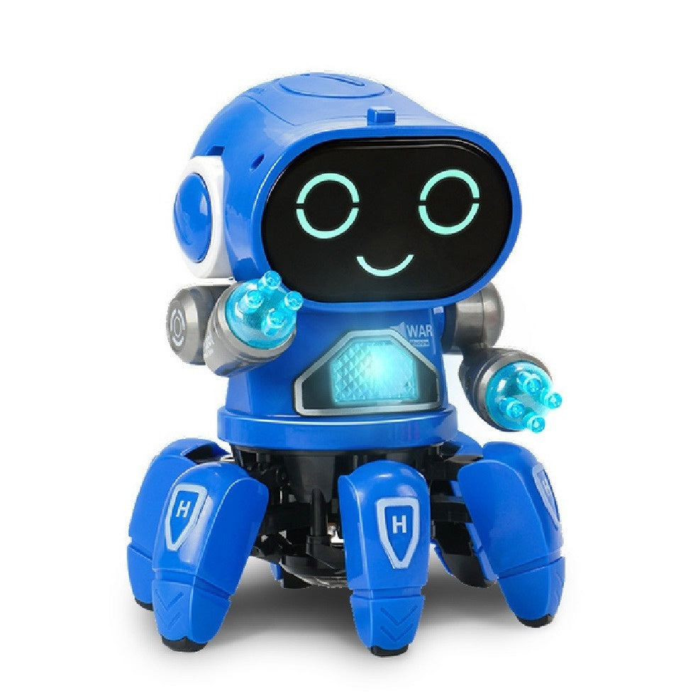 Department Store - Electric; Intelligent; Six-clawed Robot; Colorful Lights; Music; Singing; Early Childhood Education; Boys And Girls; Darling Educational Toys
