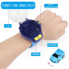 Department Store - Kids Watch Remote Control Car Toy; Boy Girl Gift Toy Cartoon Car Rechargeable With Light