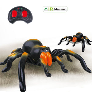 Department Store - Infrared Remote Control Simulation Big Tarantula Children's Toys; New And Strange Electric Tricky Remote Control Spider Simulation Insect