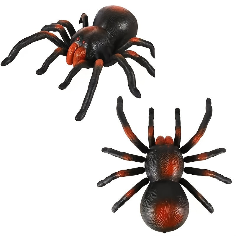 Department Store - Infrared Remote Control Simulation Big Tarantula Children's Toys; New And Strange Electric Tricky Remote Control Spider Simulation Insect