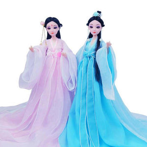 PANDA SUPERSTORE - China Doll For Girls Ball-Jointed Doll Dress Doll Gorgeous Moon Fairy Doll