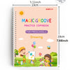 oh my god - 4pcs/set Kindergarten School Supplies; Children Fadeable Practice Copybook; Puzzle Science And Education Reusable Calligraphy Handwriting Textbook