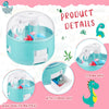 oh my god - Mini Claw Machine For Kids -Mini Dinosaur Figures Claw Machine Prizes Toy Grabber Mini Arcade Game Miniature Novelty Toys Birthday Gifts For 3+ Year Old Boys & Girls(4 Color)