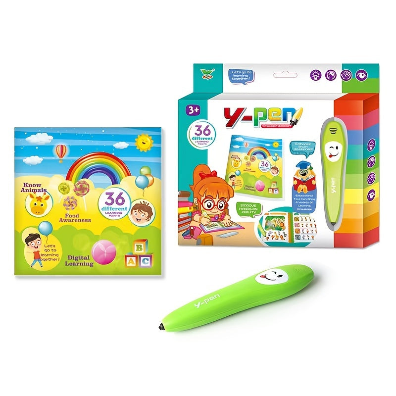 oh my god - Reading Pen- Early Education Intelligent Logic Learning Pen With Book Card Cognitive Children's Educational Aids