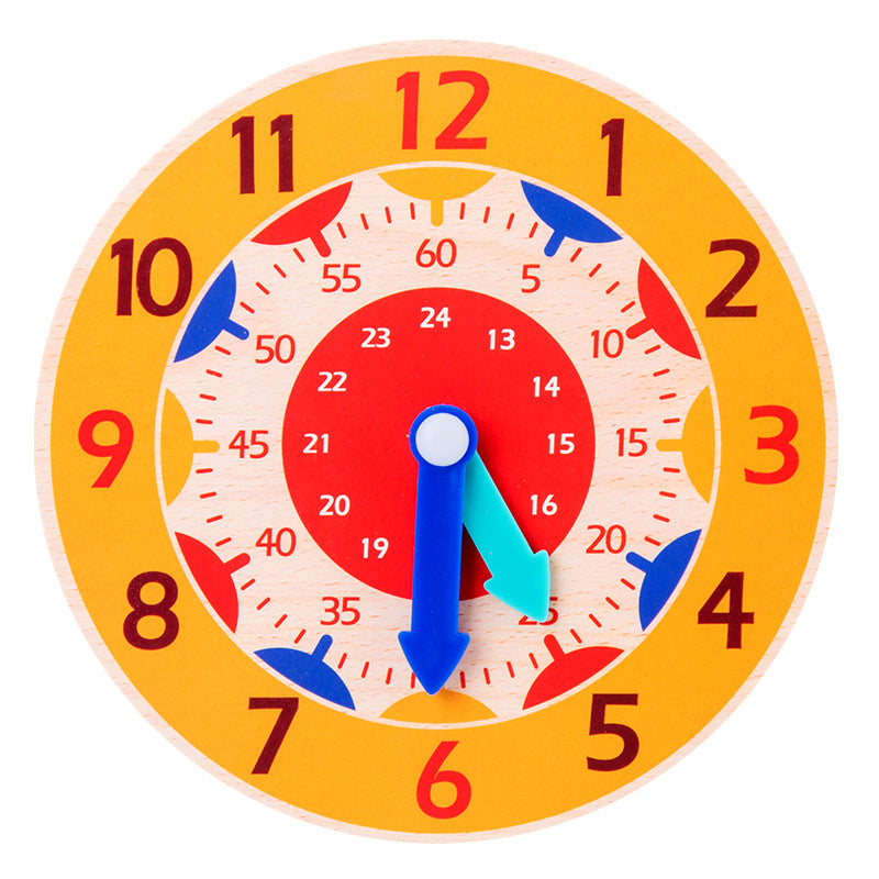 oh my god - Primary School Clock Model; Children's Clock Math Teaching Aids; First Grade Students Cognitive Time Hour Toy