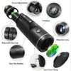 Nice Store - 40X60 Monocular Telescope with Smartphone Holder & Tripod;  2022 Power Prism Compact Monoculars for Adults Kids;  HD Monocular Scope for Bird Watching Hiking Concert Travelling