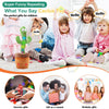 oh my god - Baby Dancing Cactus Talking Cactus Toys- Wriggle Singing Cactus Repeats What You Say- Baby Boy Toys- Plush Electric Speaking Cactus - Baby Girl 15 Second Voice Recorder Toy