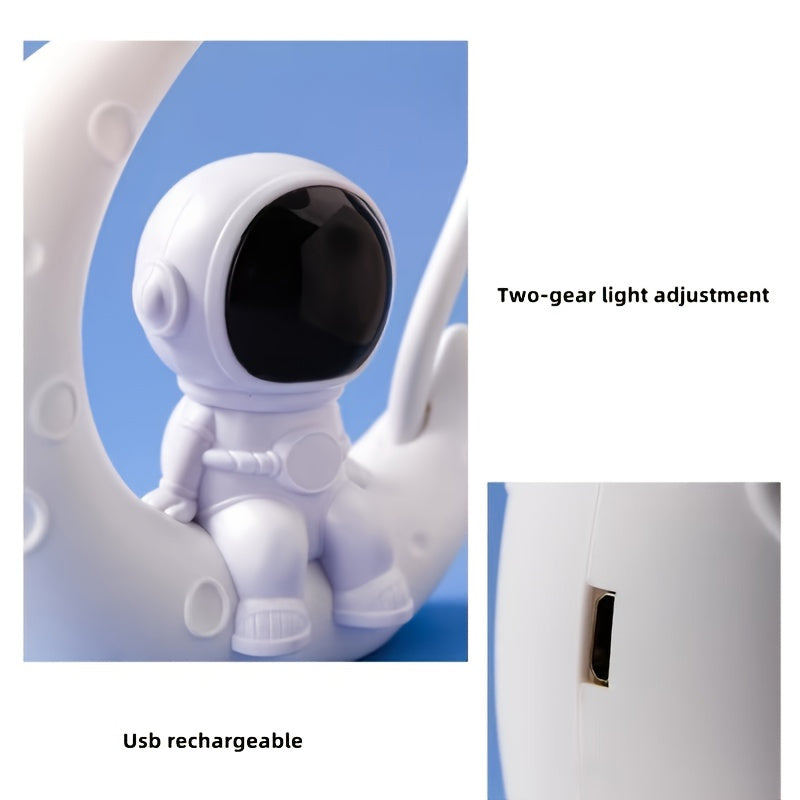 oh my god - Children's Creative Spaceman Desktop Small Table Lamp