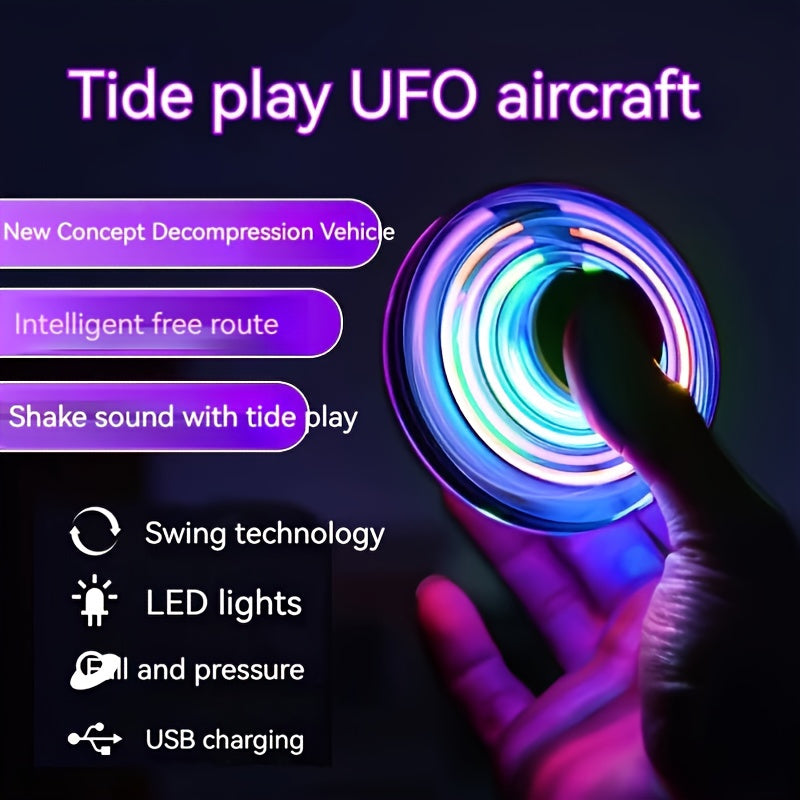 oh my god - Pointer Spiral Flying Intelligent Flip Sensor Bomber Kids Toy