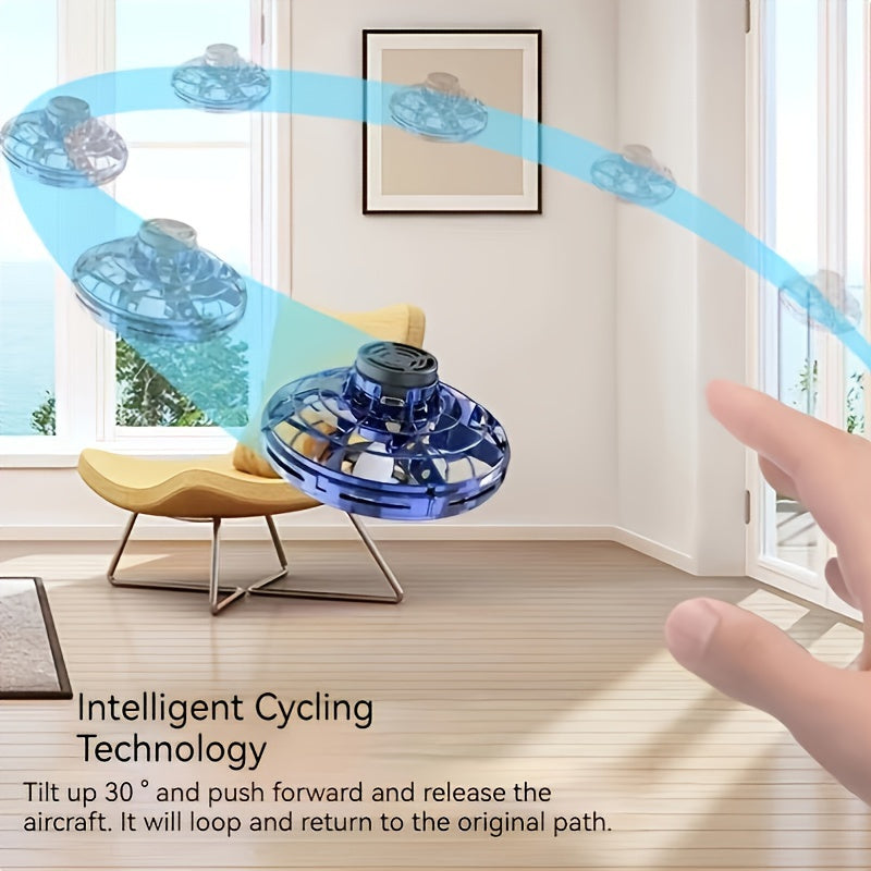 oh my god - Pointer Spiral Flying Intelligent Flip Sensor Bomber Kids Toy
