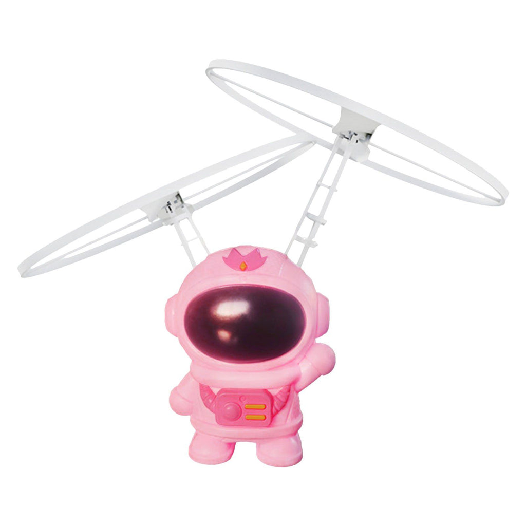 oh my god - Kid Astronaut LED Luminous Flight Machine- Electronic Infrared Induction Aircraft Remote Control Toys- Magic Sensing RC Helicopter