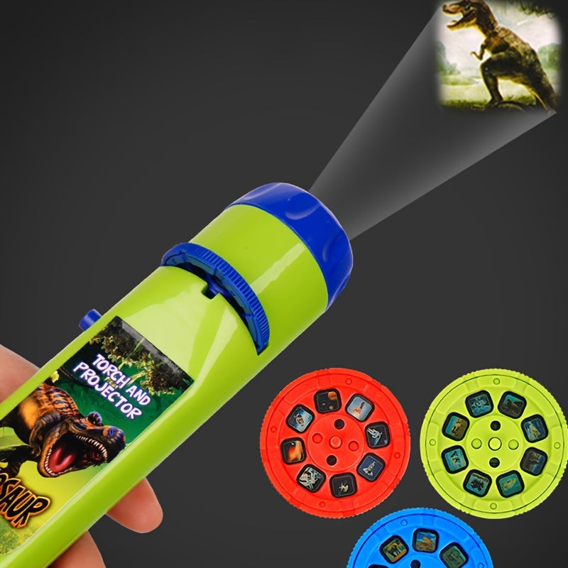 oh my god - Projection Flashlight; Children Projector Light; Cute Cartoon Dinosaur Animal Space Night Photo Light; Bedtime Learning Fun Toys