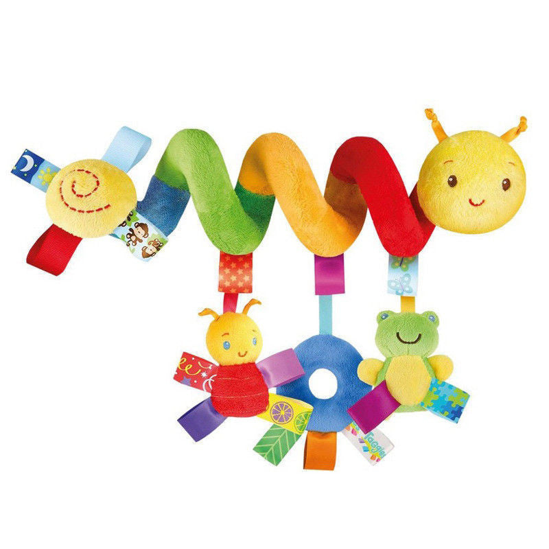 oh my god - Crib Spiral Toy- Plush Activity Hanging Bassinet Toy