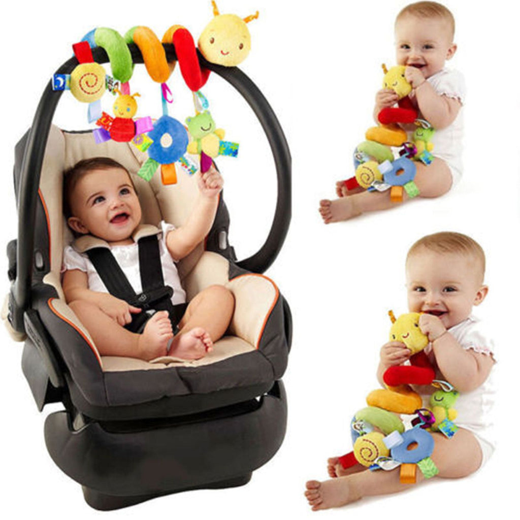 oh my god - Crib Spiral Toy- Plush Activity Hanging Bassinet Toy