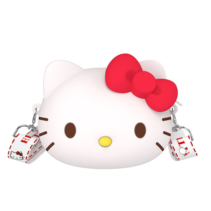 oh my god - 3D Sanrio Cartoon Silicone Shoulder Bag- Hello Kitty Bag- Crossbody Shoulder Purse- Handbag- Cartoon Silicone Accessories