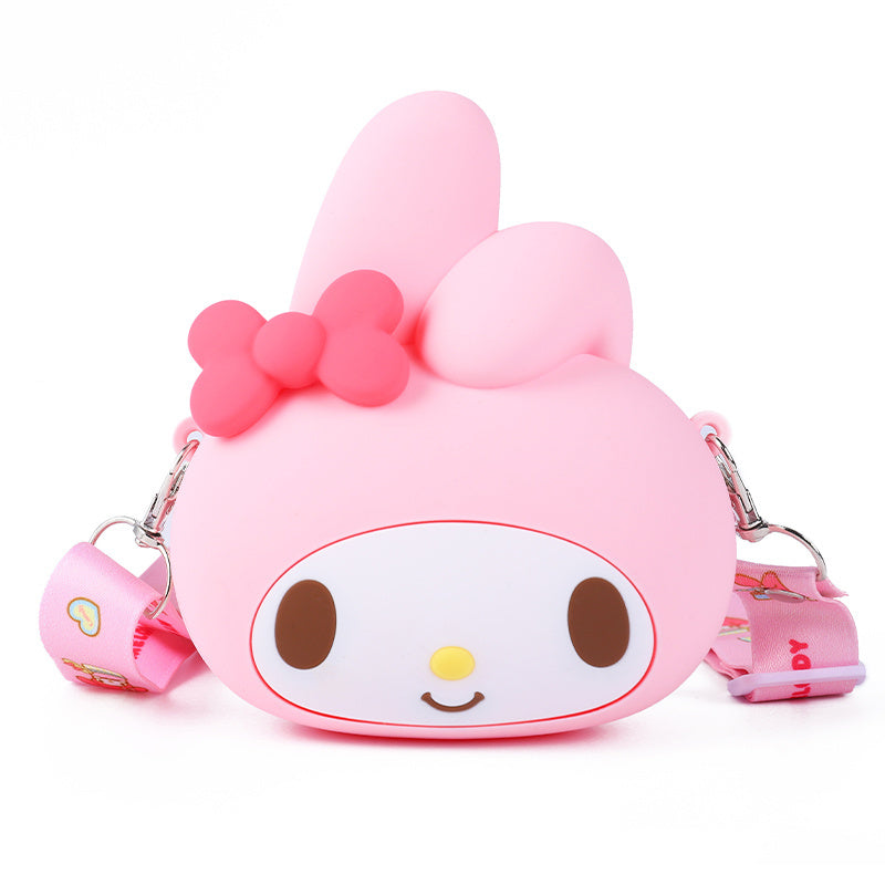 oh my god - 3D Sanrio Cartoon Silicone Shoulder Bag- Hello Kitty Bag- Crossbody Shoulder Purse- Handbag- Cartoon Silicone Accessories
