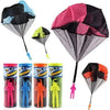 oh my god - 4PCS Set Tangle Parachute Figures Hand Throw Soliders Square Outdoor Children's Flying Toys