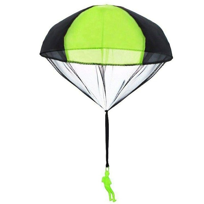 oh my god - 4PCS Set Tangle Parachute Figures Hand Throw Soliders Square Outdoor Children's Flying Toys