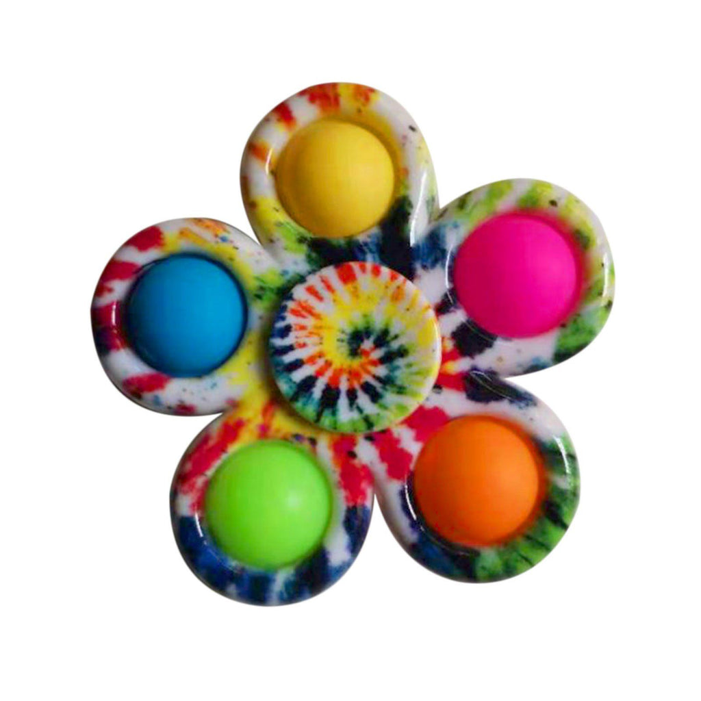 oh my god - Floral Bubble Push Pop Fidget Spinning Toys