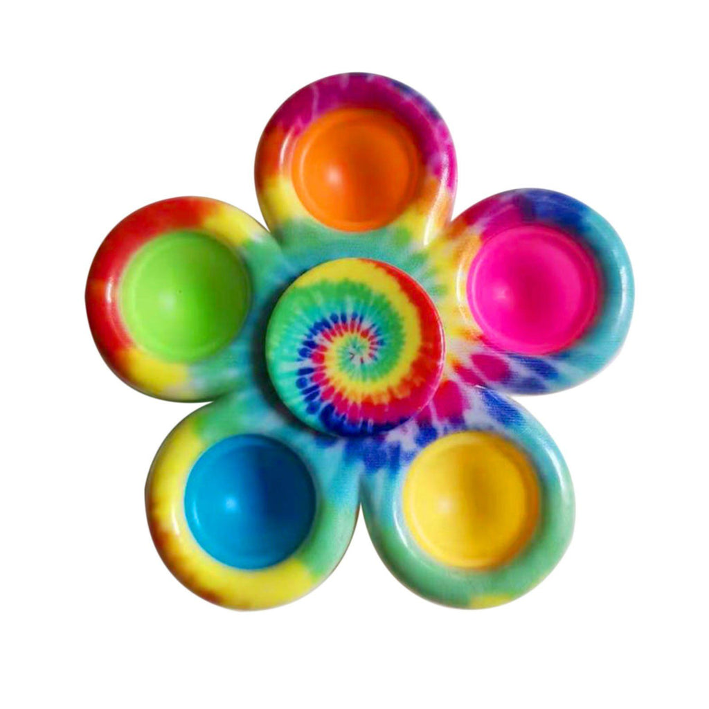 oh my god - Floral Bubble Push Pop Fidget Spinning Toys