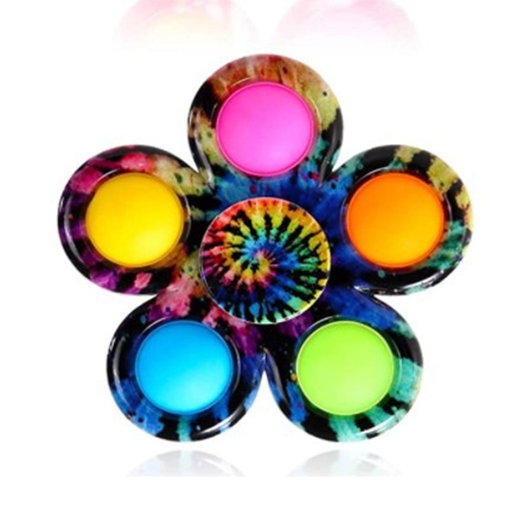 oh my god - Floral Bubble Push Pop Fidget Spinning Toys