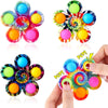 oh my god - Floral Bubble Push Pop Fidget Spinning Toys
