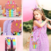 oh my god - Girl And Women's Unicorn Pop Purse Pop Bag With Unicorn Pop Toy- Christmas Decorations Gifts Silicone Shoulder Bag Fidget Toys Pop Fidget Backpack
