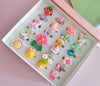 oh my god - PinkSheep Little Girl Jewel Rings In Box- Adjustable- No Duplication- Girl Pretend Play And Dress Up Rings (24 Lovely Ring)
