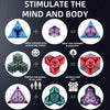 oh my god - 3D Magnetic Deformation Magnetic Solid Geometric Equation Capri Infinity Equation 36pcs High Magnetic Insulation Surface 4 In 1