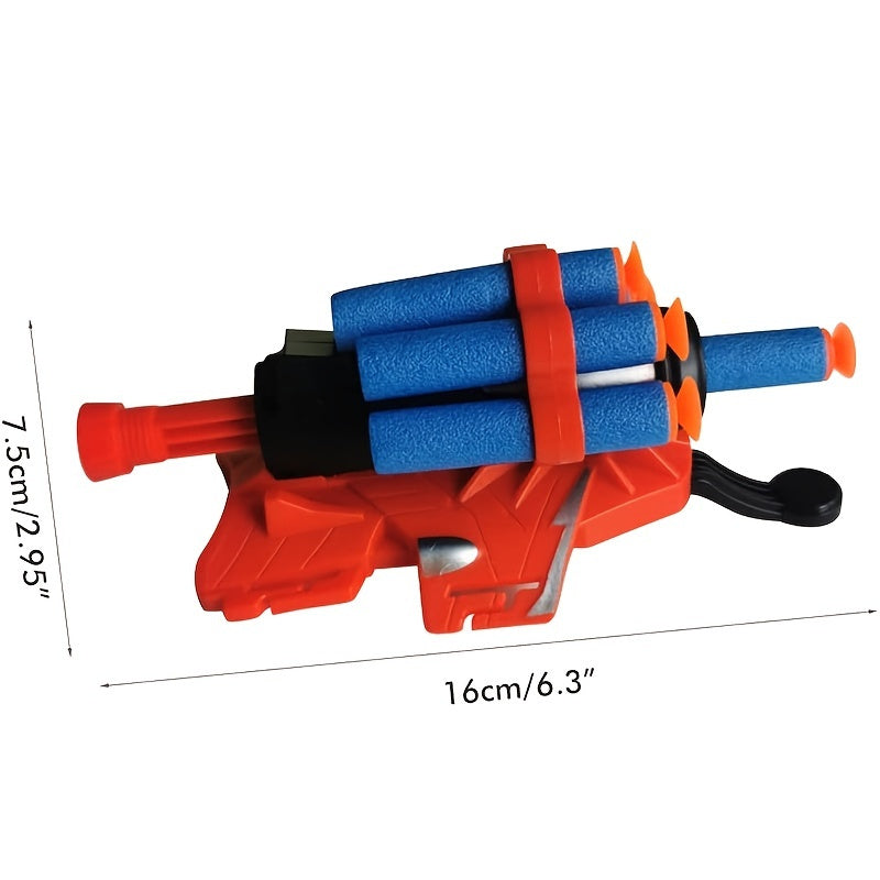 oh my god - Spider Gloves Man Web Shooter Toy For Kids; Kids Plastic Cosplay Launcher Glove Hero Movie Launcher With Wrist Toy Set; Funny Decorate Children Funny Educational Toys Wrist Launcher (15 Darts)