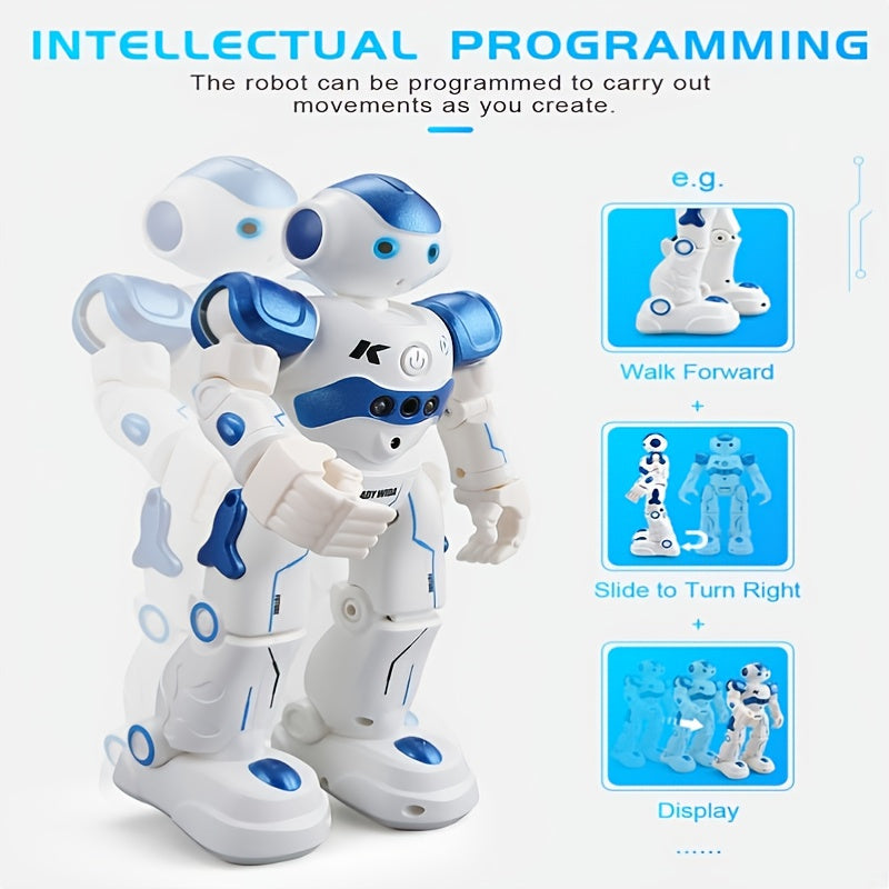 YYDS - RC Robot Toys Smart Toy Intelligent Programming Educational Sing Dance Robots Auto Follow Gesture Control Toy