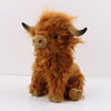 YYDS - Highland Cow Plush Toy; 27CM/11''; Cute Highland Cattle Soft Stuffed Doll; Cow Plush Pillow For Kids And Fans Christmas Gift