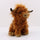 YYDS - Highland Cow Plush Toy; 27CM/11''; Cute Highland Cattle Soft Stuffed Doll; Cow Plush Pillow For Kids And Fans Christmas Gift