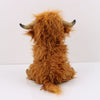 YYDS - Highland Cow Plush Toy; 27CM/11''; Cute Highland Cattle Soft Stuffed Doll; Cow Plush Pillow For Kids And Fans Christmas Gift