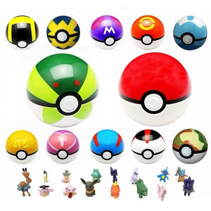 YYDS - 1Pack/6Packs/12Packs Balls With Random Figures Anime Model Toy