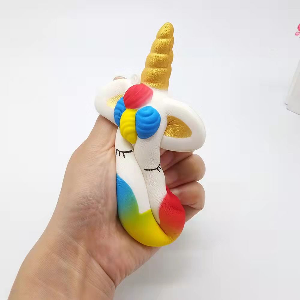 YYDS - Jumbo Squishy Kawaii Animal Unicorn Cake Deer Panda Squishies Slow Rising Stress Ball fidget toys Squeeze food Toys for Kids